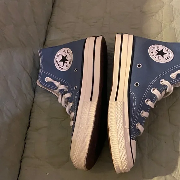 Converse Classic Blue and White High-Tops
